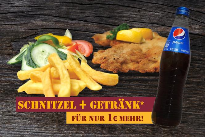 ''Wiener Riese + Getränk'' 